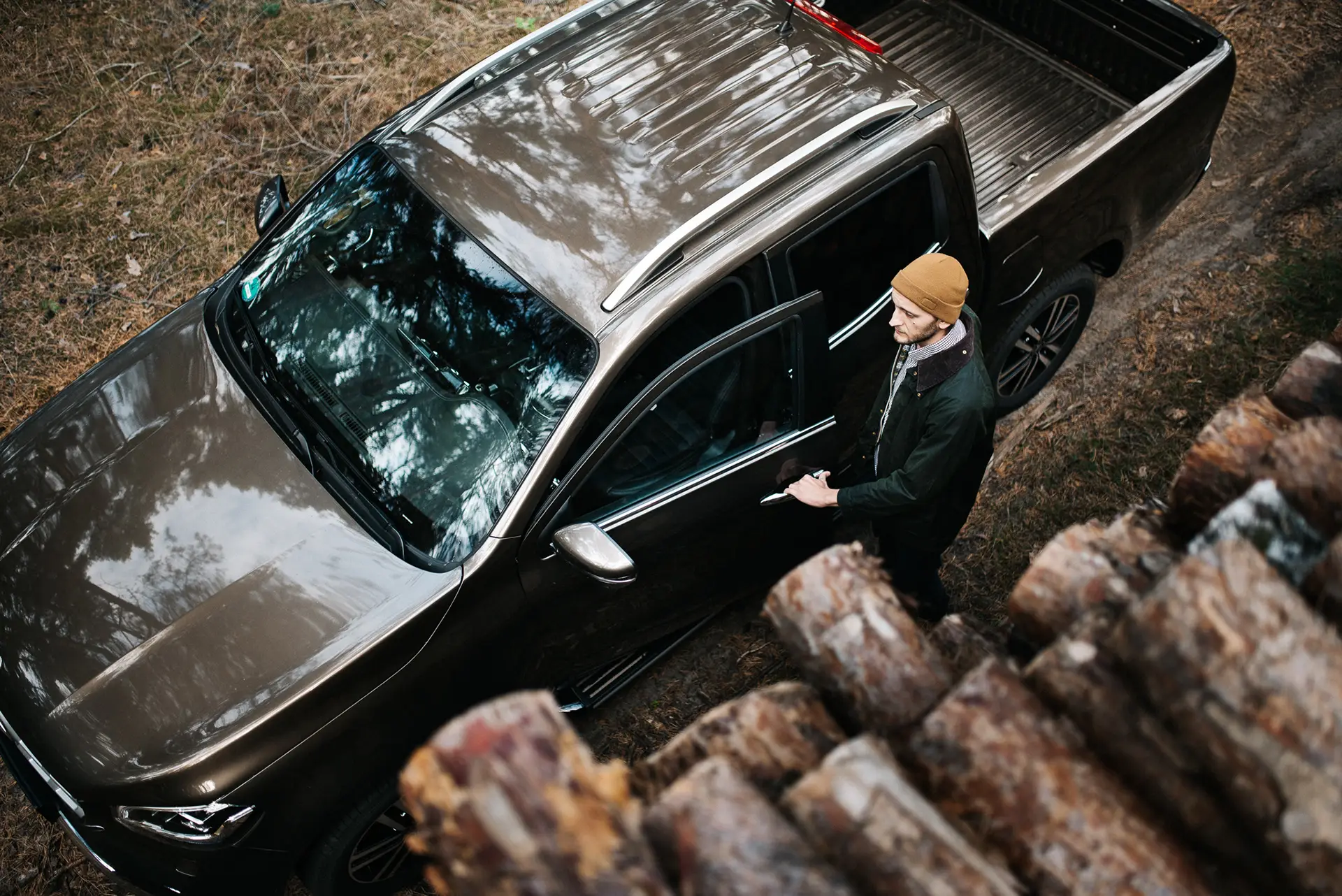 Businessfotograf Potsdam - mercedes benz automotive werbekampagne x klasse steven ritzer